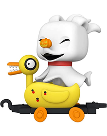 Funko POP! Disney The Nightmare Before Christmas: Zero In Duck Cart Vinyl Figure - Low Inventory!