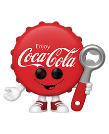 Funko POP! Foodies Coca-Cola: Coca-Cola Bottle Cap Vinyl Figure - Damaged Box / Paint Flaw