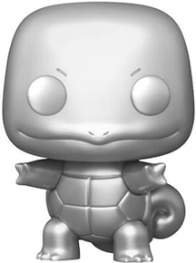 Funko POP! Games Pokemon: Silver Squirtle Vinyl Figure