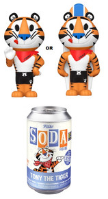 2023 SDCC Funko Soda Ad Icons: Tony The Tiger Exclusive Vinyl Figure - 1/6 Chase Variant - SDCC Sticker
