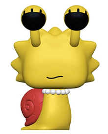Funko POP! Television The Simpsons: Snail Lisa Vinyl Figure - Damaged Box / Paint Flaw