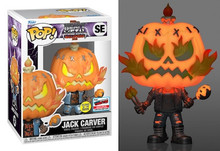 2023 NYCC Funko POP! Heavy Metal Halloween: Glow In The Dark Jack Carver Exclusive Vinyl Figure - LE 1000pcs - NYCC Sticker - Low Inventory!