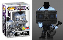 2023 NYCC Funko POP! Heavy Metal Halloween: Glow In The Dark Rusty Steel Exclusive Vinyl Figure - LE 1000pcs - NYCC Sticker - Low Inventory!