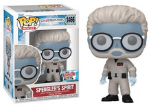 2023 NYCC Funko POP! Movies Ghostbusters - Afterlife: Spengler's Spirit Exclusive Vinyl Figure - SHARED Fall Convention Sticker - Low Inventory!