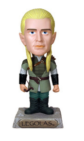 Funko Movies Lord Of The Rings: Legolas Wacky Wobbler Bobblehead - Damaged Box / Paint Flaw