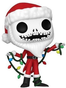 Funko POP! Disney The Nightmare Before Christmas - 30th Anniversary: Santa Jack Vinyl Figure - Damaged Box Paint Flaw