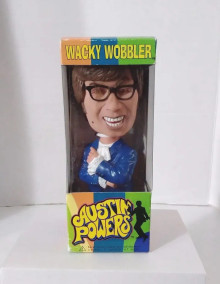 Funko Austin Powers w/ Mole Wacky Wobbler Bobblehead - Damaged Box / Paint Flaw
