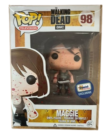  Funko POP! Television The Walking Dead: Gemini Collectibles Exclusive Bloody Maggie Vinyl Figure