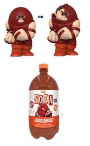 2022 NYCC Funko Soda 3L Marvel: Juggernaut Exclusive Vinyl Figure - Shared Fall Convention Sticker - Low Inventory!