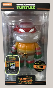 Funko Hikari Teenage Mutant Ninja Turtles: 2014 SDCC Sticker Raphael Vinyl Figure - LE 500pcs - Damaged Box Paint Flaw