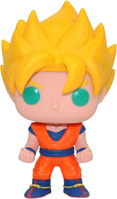 Funko POP! Animation Dragon Ball Z: Super Saiyan Goku Vinyl Figure - Damaged Box / Paint Flaw