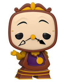 Funko POP! Disney Beauty & The Beast - 30th Anniversary: Cogsworth Vinyl Figure - Damaged Box / Paint Flaw