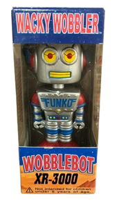 Funko Wobblebot XR-300 Silver Wacky Wobbler