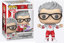 2023 SDCC Funko POP! WWE: Johnny Knoxville Exclusive Vinyl Figure - SDCC Sticker - Damaged Box / Paint Flaw