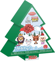 Funko Pocket POP! Rudolph The Red-Nosed Reindeer 4pc Vinyl Figure Tree Holiday Box