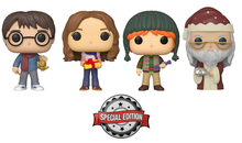 Funko POP! Movies: Harry Potter Holiday Vinyl Figure 4 Pack - Special Edition - Damaged Box