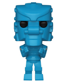 Funko POP! Retro Toys Mattel Rock 'Em Sock 'Em Robots: Blue Bomber Vinyl Figure - Damaged Box / Paint Flaw