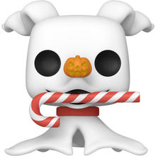 Funko POP! Disney The Nightmare Before Christmas - 30th Anniversary: Zero With Candy Cane Vinyl Figure - Damaged Box / Paint Flaw