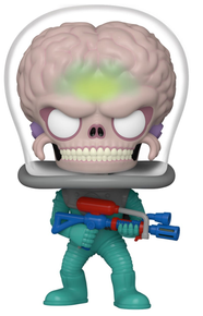 Funko POP! Movies Mars Attacks: Martian Soldier With Atomic Ray Gun Vinyl  Figure - Damaged Box / Paint Flaw