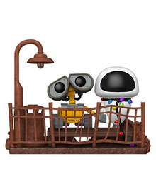 Funko POP! Moment Disney Wall-E: Wall-E & Eve Vinyl Figure - Loose Piece of Fence
