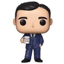 Funko POP! Television The Office: Michael Scott With Best Boss Mug Vinyl Figure - Damaged Box / Paint Flaw