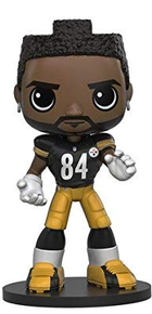 Funko Sports NFL: Antonio Brown Wobbler Bobblehead - Damaged Box / Paint Flaw