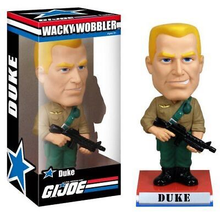 Funko G.I. Joe: Duke Wacky Wobbler Bobblehead - Damaged Box / Paint Flaw