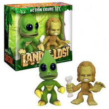 Funko Land Of The Lost: Sleestak & Chaka Wacky Wobbler Bobblehead 2 Pack - Damaged Box / Paint Flaw