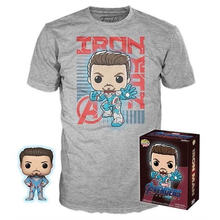 Funko POP! & Tee Marvel Avengers - Endgame: Iron Man Target Exclusive Vinyl Figure & T-Shirt Set - Clearance - Size: 2XL