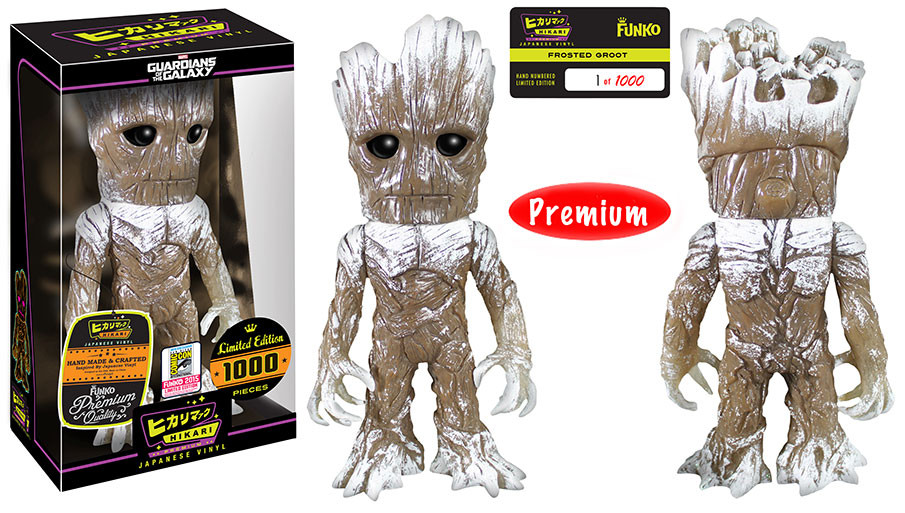 2015 SDCC Funko Hikari Marvel: Frosted Groot 10 Inch Exclusive Vinyl Figure  - LE 1000pcs - Gemini Collectibles