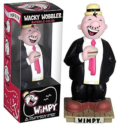 Funko Television Popeye: Wimpy Wacky Wobbler Bobblehead