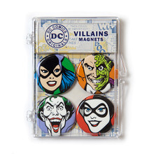 The Coop™ DC Comics: Villains 4pc Magnet Set -Only 1 Available