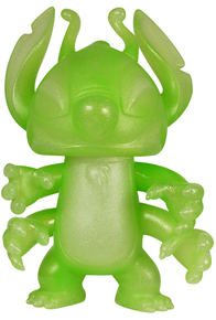 Funko Hikari Disney: Green Glow In The Dark Stitch Gemini Collectibles Exclusive Vinyl Figure - LE 500pcs 