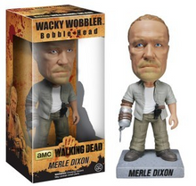 *Bulk* Funko Television The Walking Dead: Merle Dixon Wacky Wobbler Bobblehead - Case Of 6 Figures