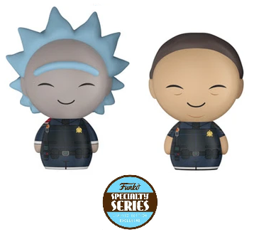 Funko Dorbz Animation Rick & Morty: Police Rick & Morty Vinyl Figure 2 Pack  - Specialty Series - Gemini Collectibles