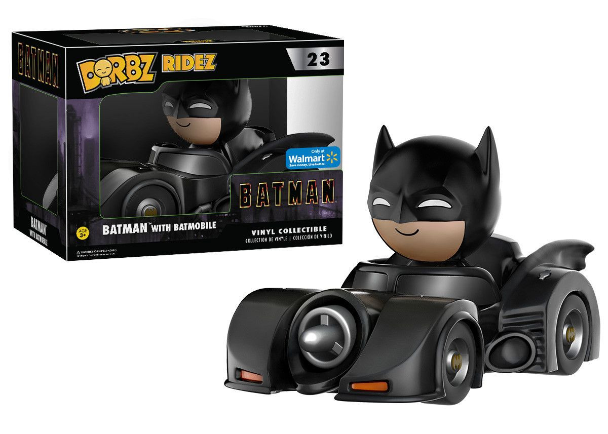 Funko Dorbz Ridez Tim Burton's Batman: Batman With Batmobile Wal-Mart  Exclusive Vinyl Figure - Gemini Collectibles