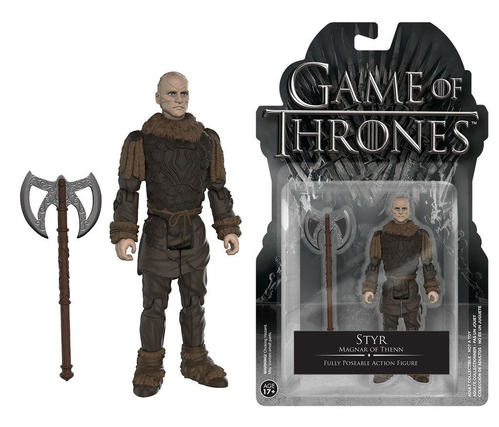 Funko Action Figure Game Of Thrones: Styr, Magnar Of Thenn Fully Poseable  Action Figure - Gemini Collectibles