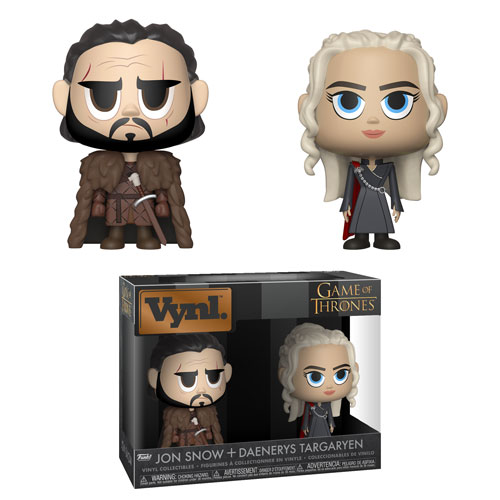 Funko Vynl. Television Game Of Thrones: Jon Snow & Daenerys Targaryen Vinyl  Figure 2 Pack - Only 1 Available - Gemini Collectibles