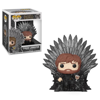 aerolíneas bomba pedestal Funko POP! Deluxe Television Game Of Thrones: Tyrion Lannister On Iron  Throne Vinyl Figure - Gemini Collectibles