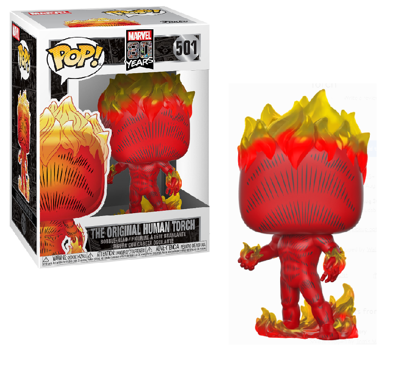 Funko POP! Marvel 80th Anniversary - First Appearance: The Original Human  Torch Vinyl Figure - Gemini Collectibles