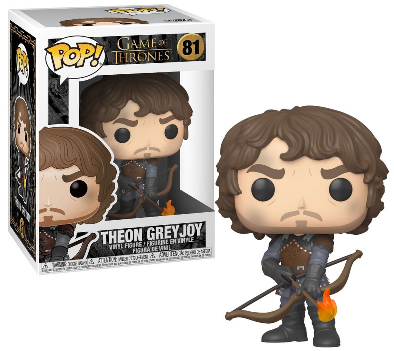Funko POP! Television Game Of Thrones: Theon Greyjoy Vinyl Figure - Gemini  Collectibles