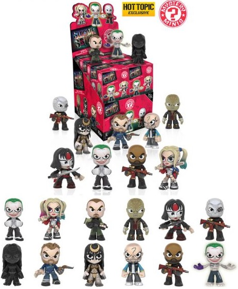 1 Figur in Blindbox Mystery Minis Suicide Squad 