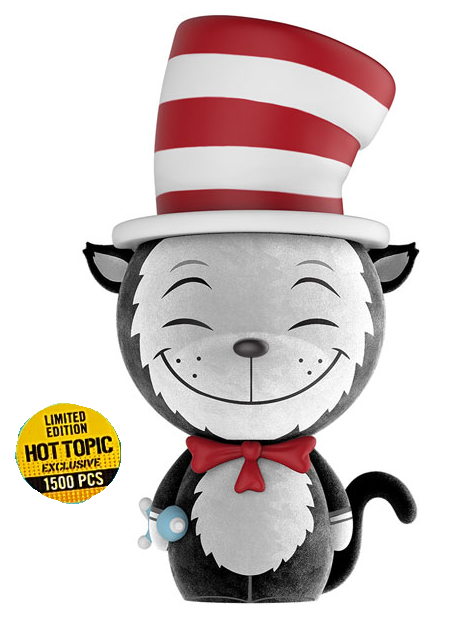 Funko Dorbz Books Dr Seuss Flocked Cat In The Hat Hot Topic