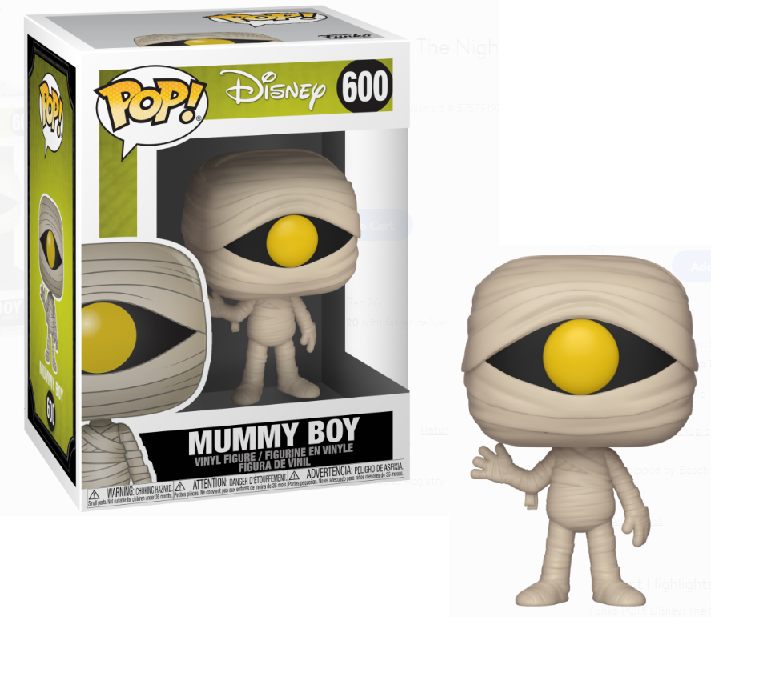 Funko POP! Disney The Nightmare Before Christmas: Mummy Boy Vinyl Figure -  Only 6 Available - Gemini Collectibles