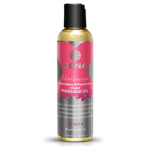 Dona Massage Oil Flirty - Blushing Berry 3.75 fl oz / 110 ml