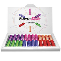 Power Bullet 3 Speed (Bowl of 24 Assorted Colors)