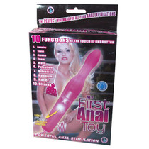 My First Anal Toy Multispeed Waterproof (Pink)