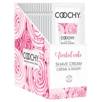 Coochy Shave Cream Frosted Cake 24pc Foil Display