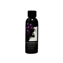 Earthly Body Edible Massage Oil Grape 2oz