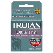 Trojan Ultra Thin Armor (Spermicidal) 3pk